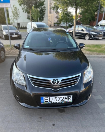 Toyota Avensis cena 32900 przebieg: 158000, rok produkcji 2010 z Łódź małe 191